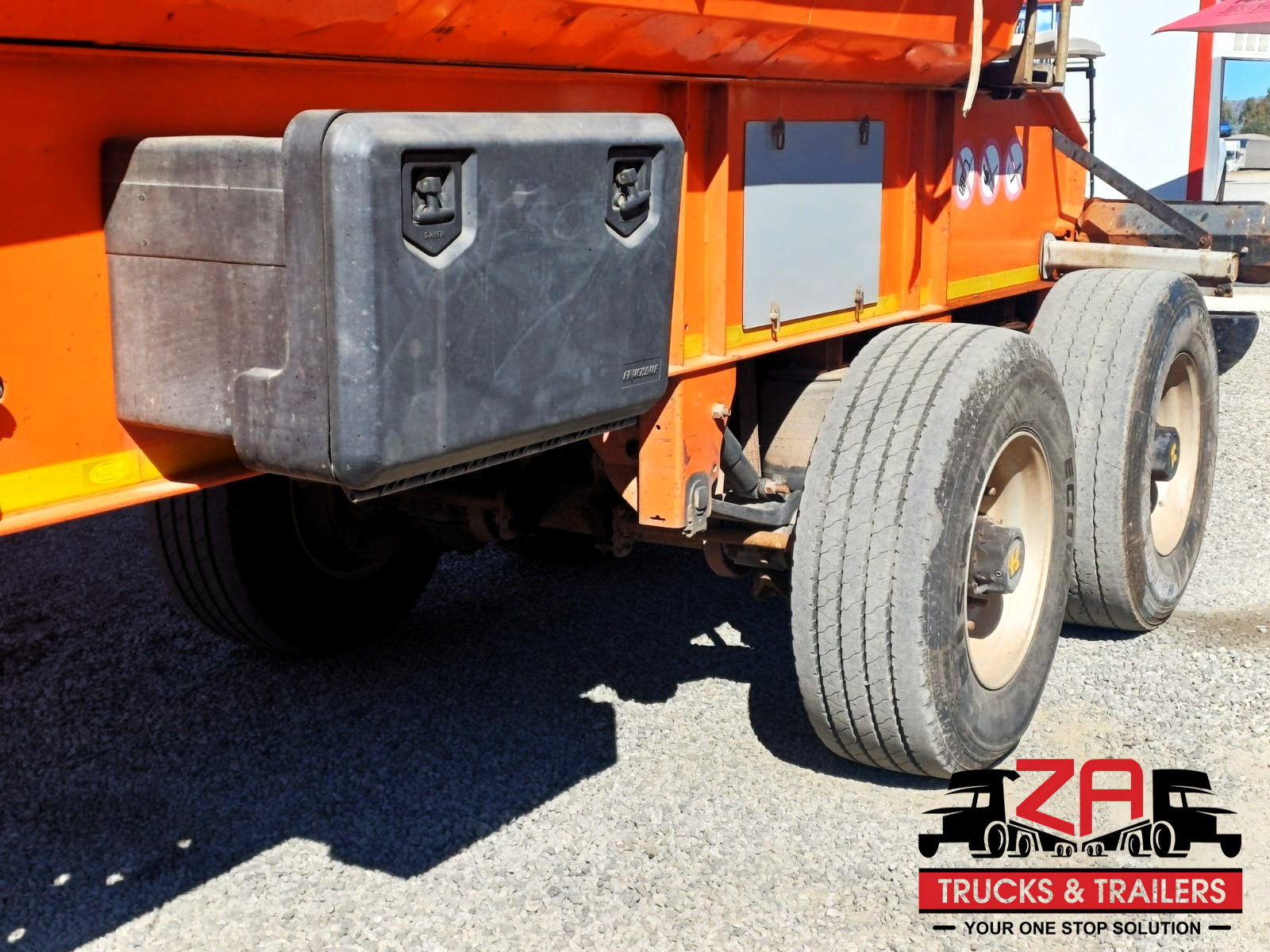 2021 SA TRUCK BODIES 25 CUBE SIDE TIPPER TRAILER #53115